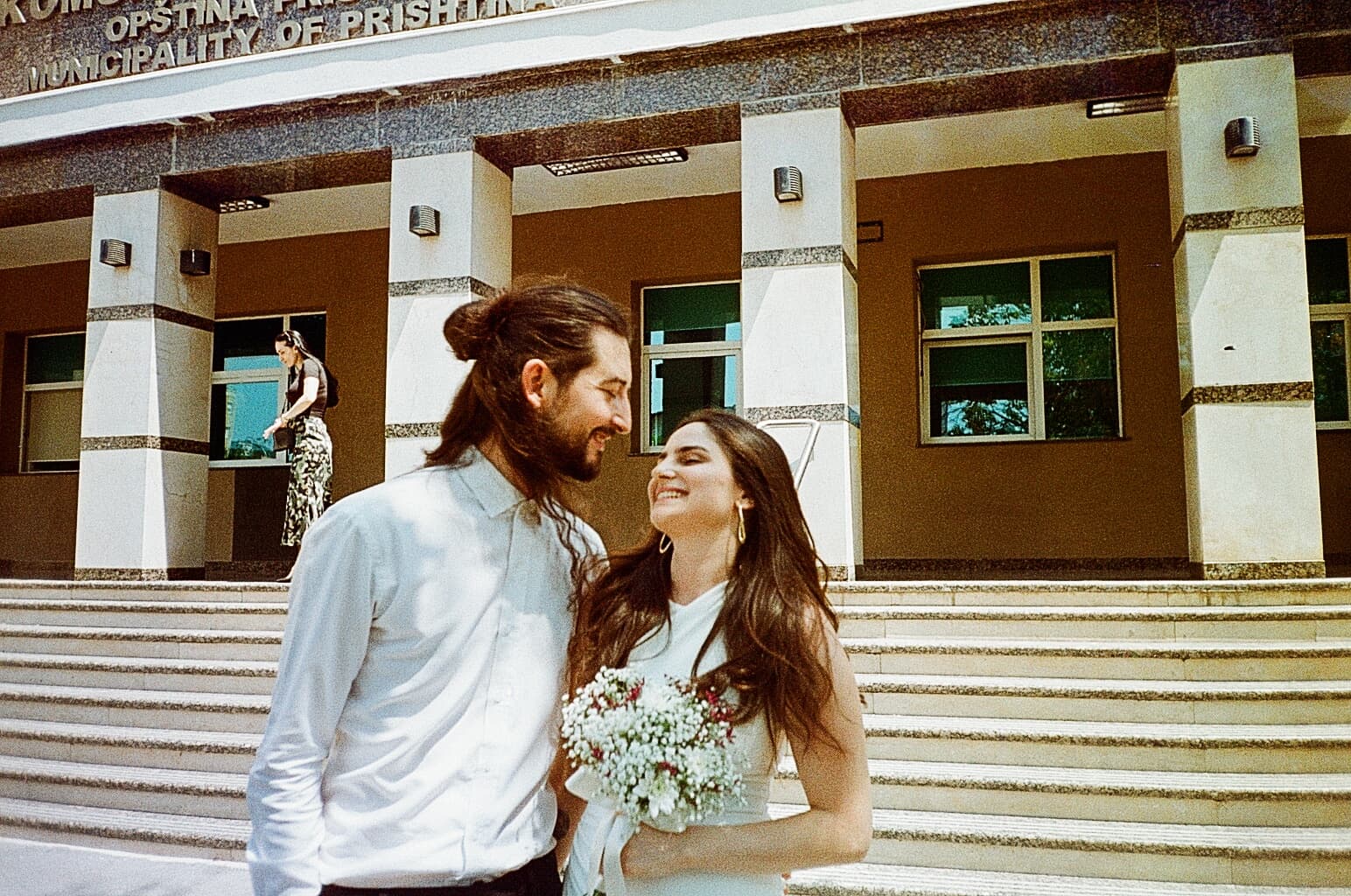 Bardha and Arben together